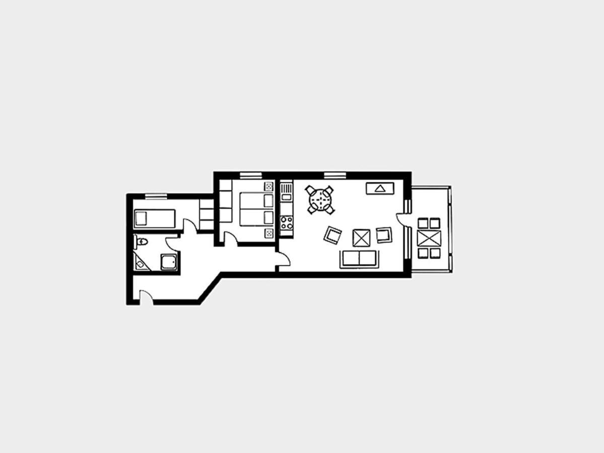Strandvillen Binz - Ferienwohnung Mit Meerblick, 1 Schlafzimmer Und Balkon Sv-769 Exterior foto